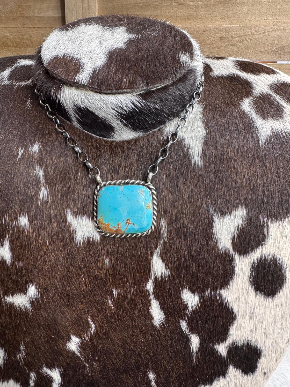 Augustine Largo Square Necklace *Native