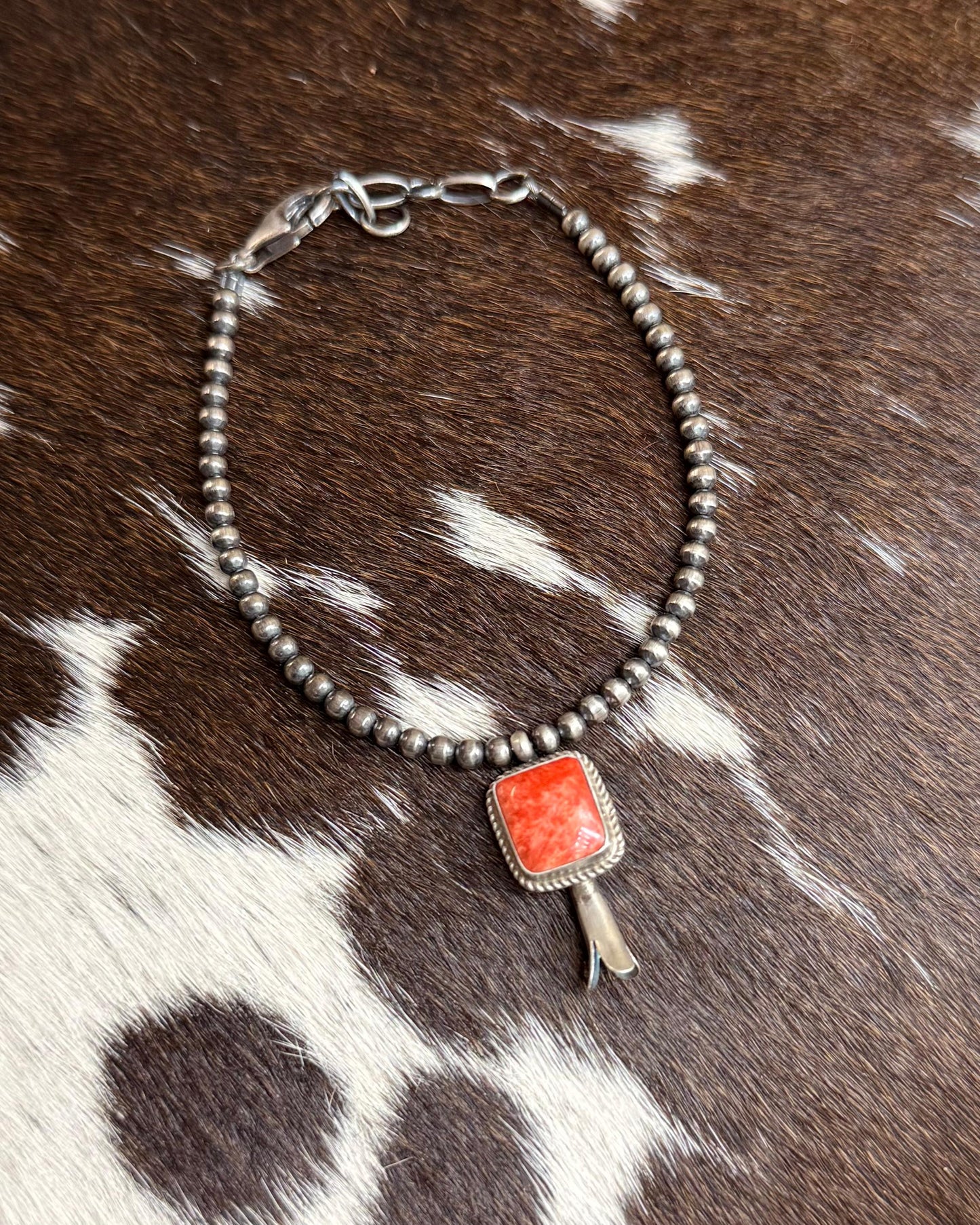 8" Pearl Spiny Blossom Bracelet