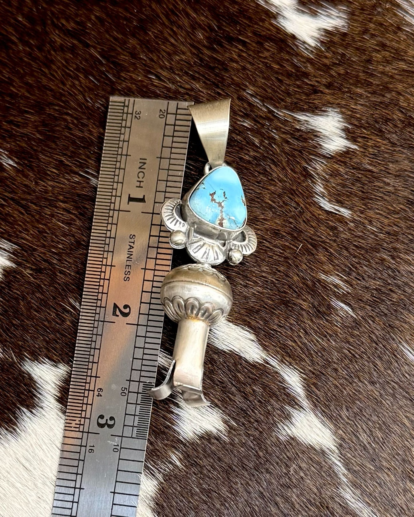 Golden Hills Flower Blossom Pendant *Native