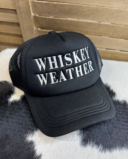 Whiskey Weather Trucker Hat