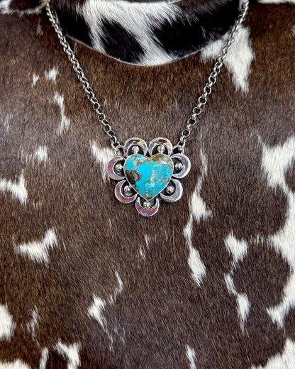P. Yazzie Heart Necklace