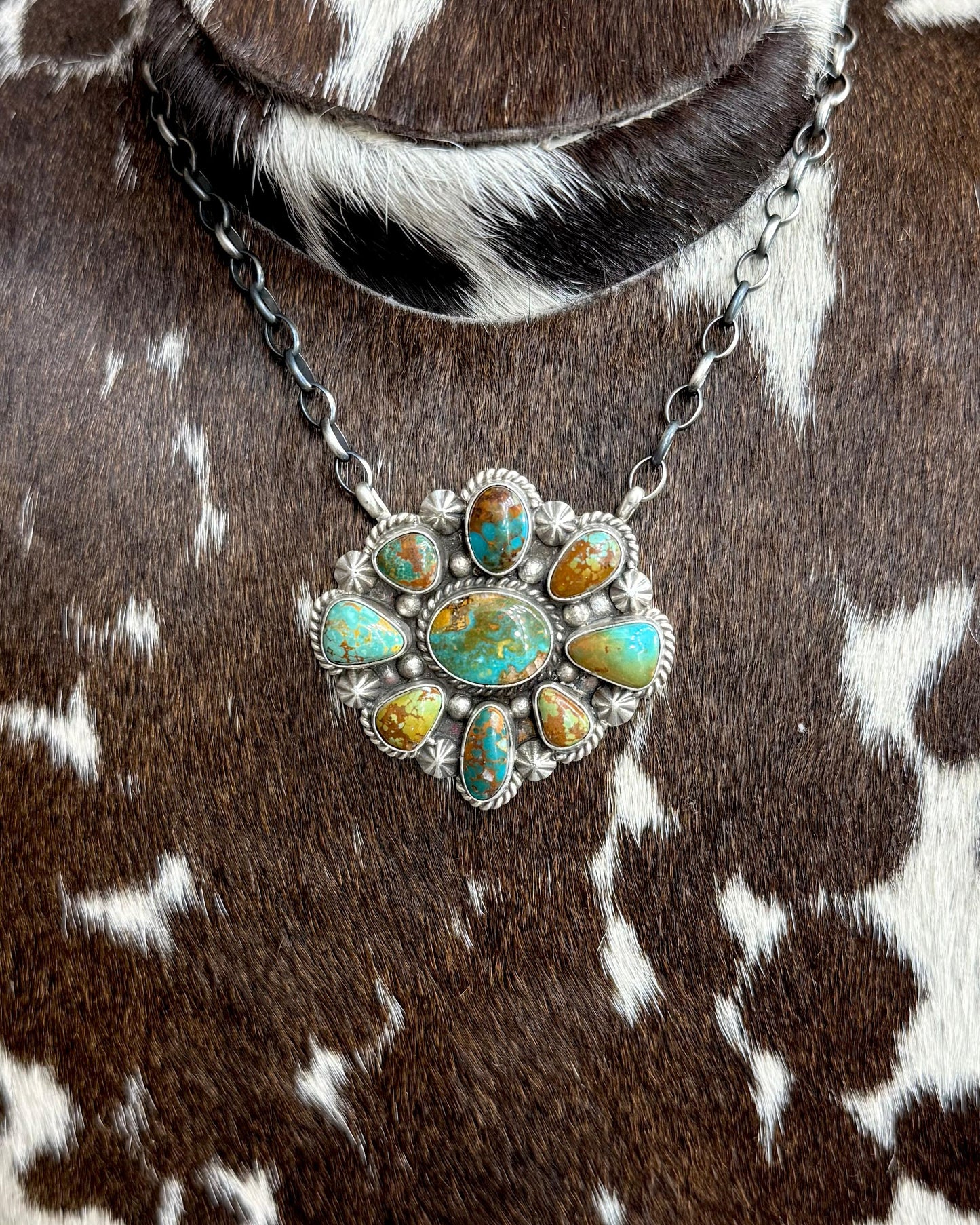 Elouise Kee Royston Cluster Necklace *Native