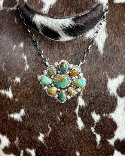 Elouise Kee Royston Cluster Necklace *Native