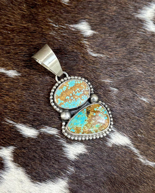 2 Stone #8 Pendant*Native