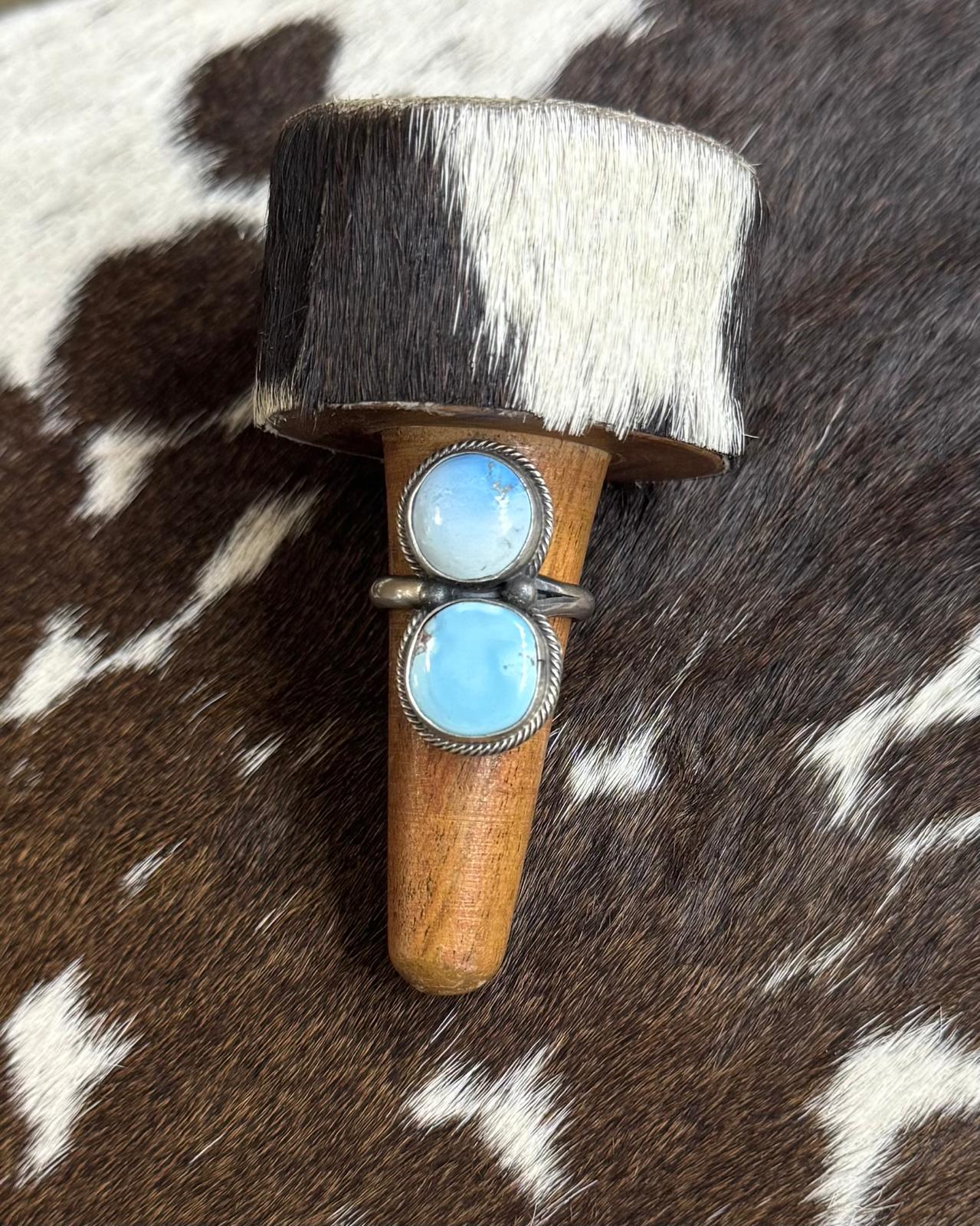 Golden Hills Double Stone Ring  *Native