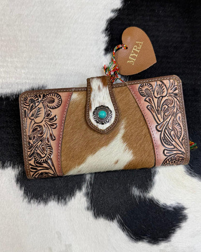 Myra Snap Cowhide Wallet