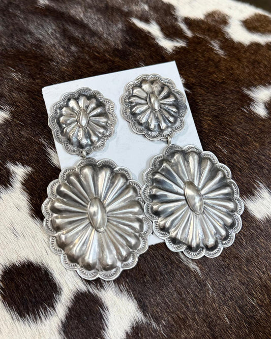 Joshua Christian Double Concho Dangles