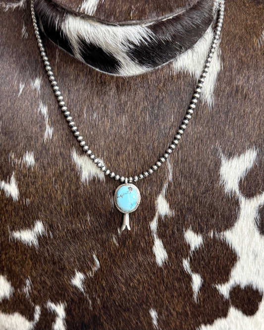 16” Pearls with Golden Hills Blossom *Native