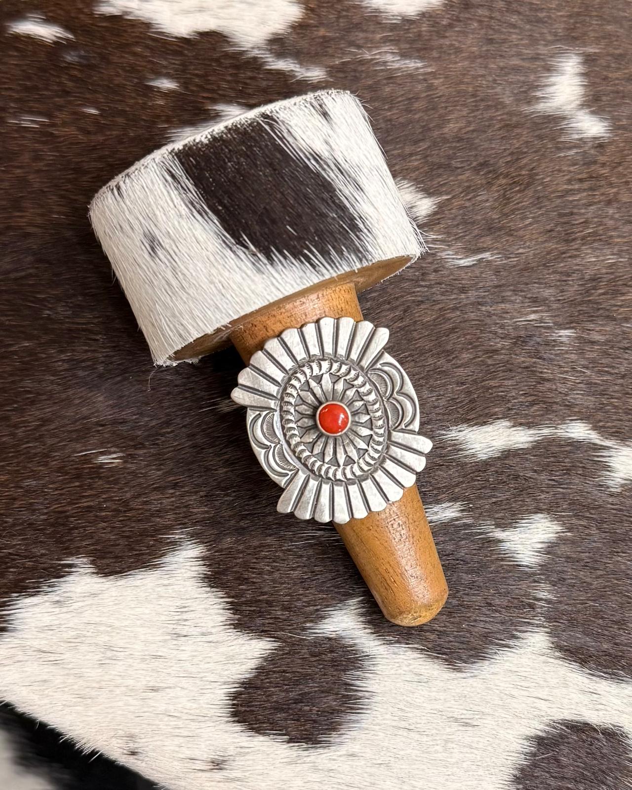 Coral Sterling Ring *Native