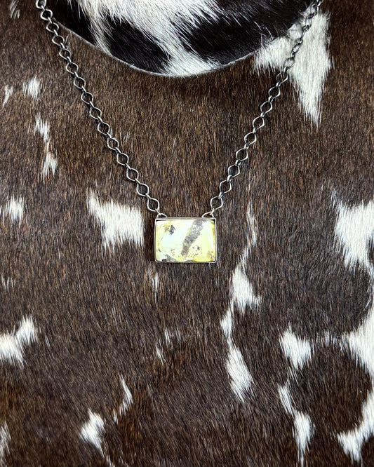 Palomino Square Simple Necklace *Native