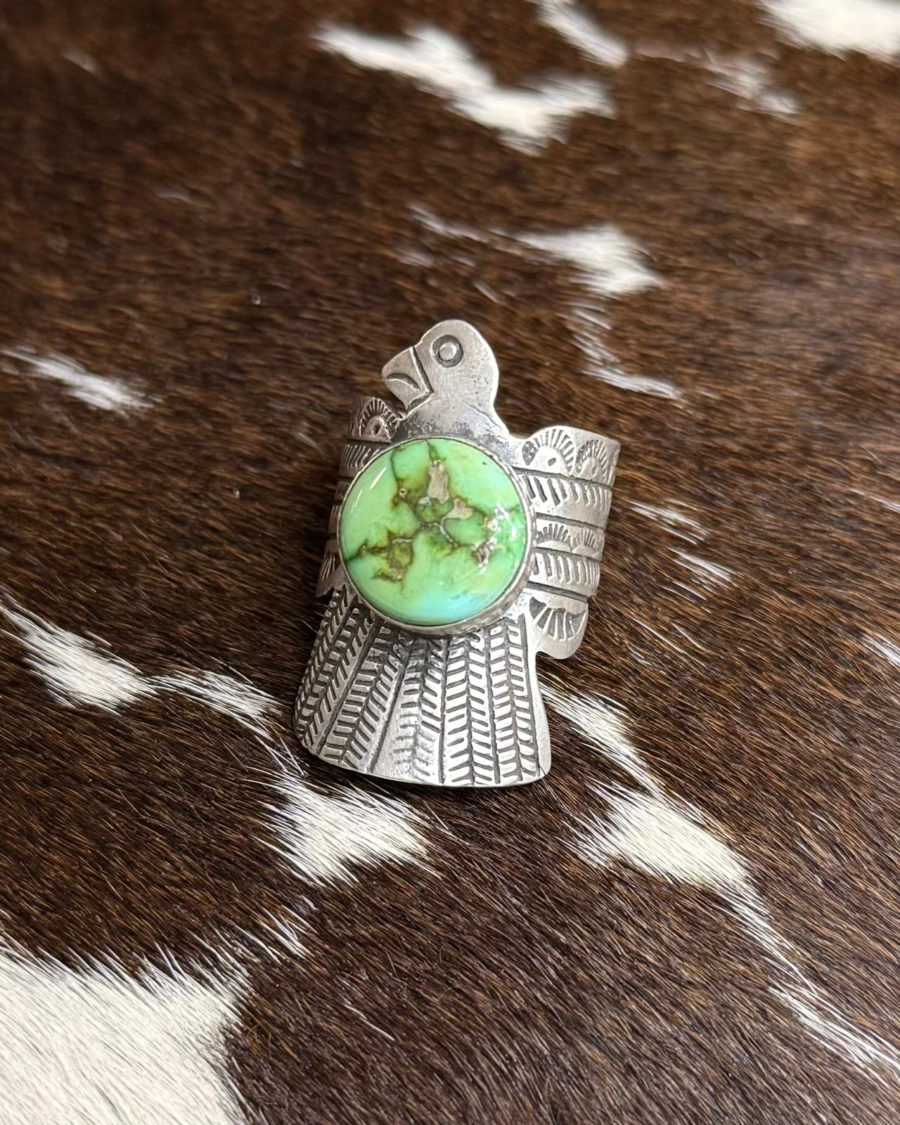 Russell Sam Thunderbird Ring *Native