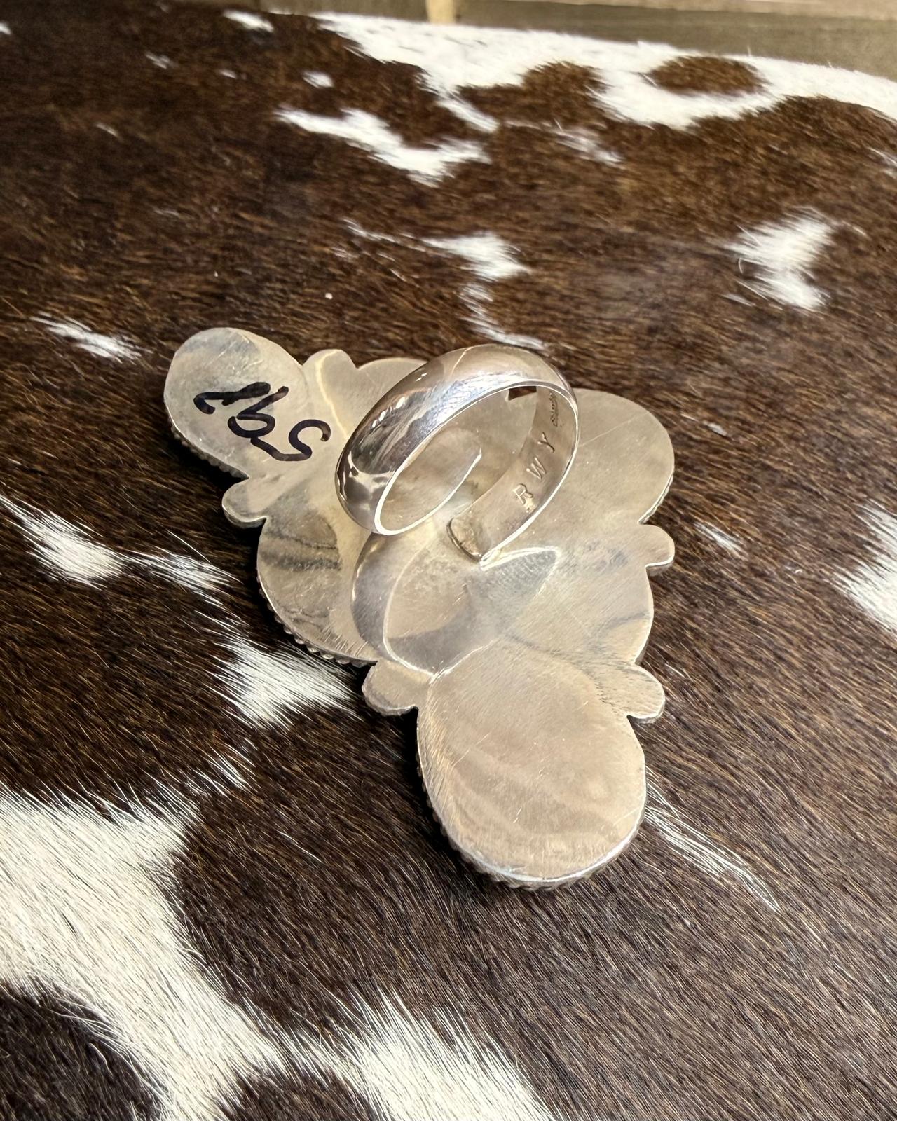 Multi Stone Half Cluster Ring *Native