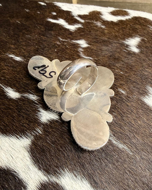 Multi Stone Half Cluster Ring *Native