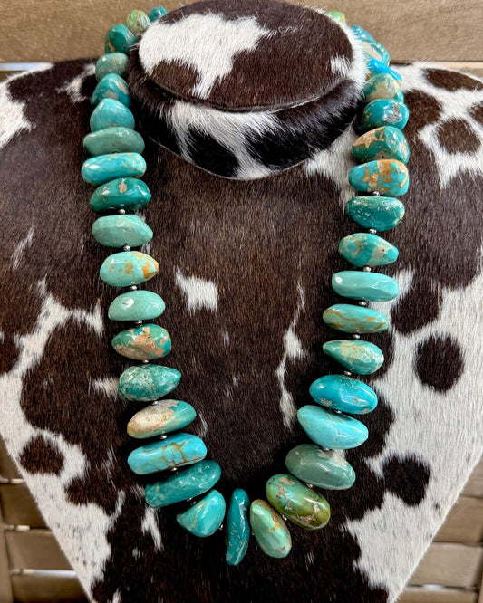 24.5” Chunky Stone Necklace