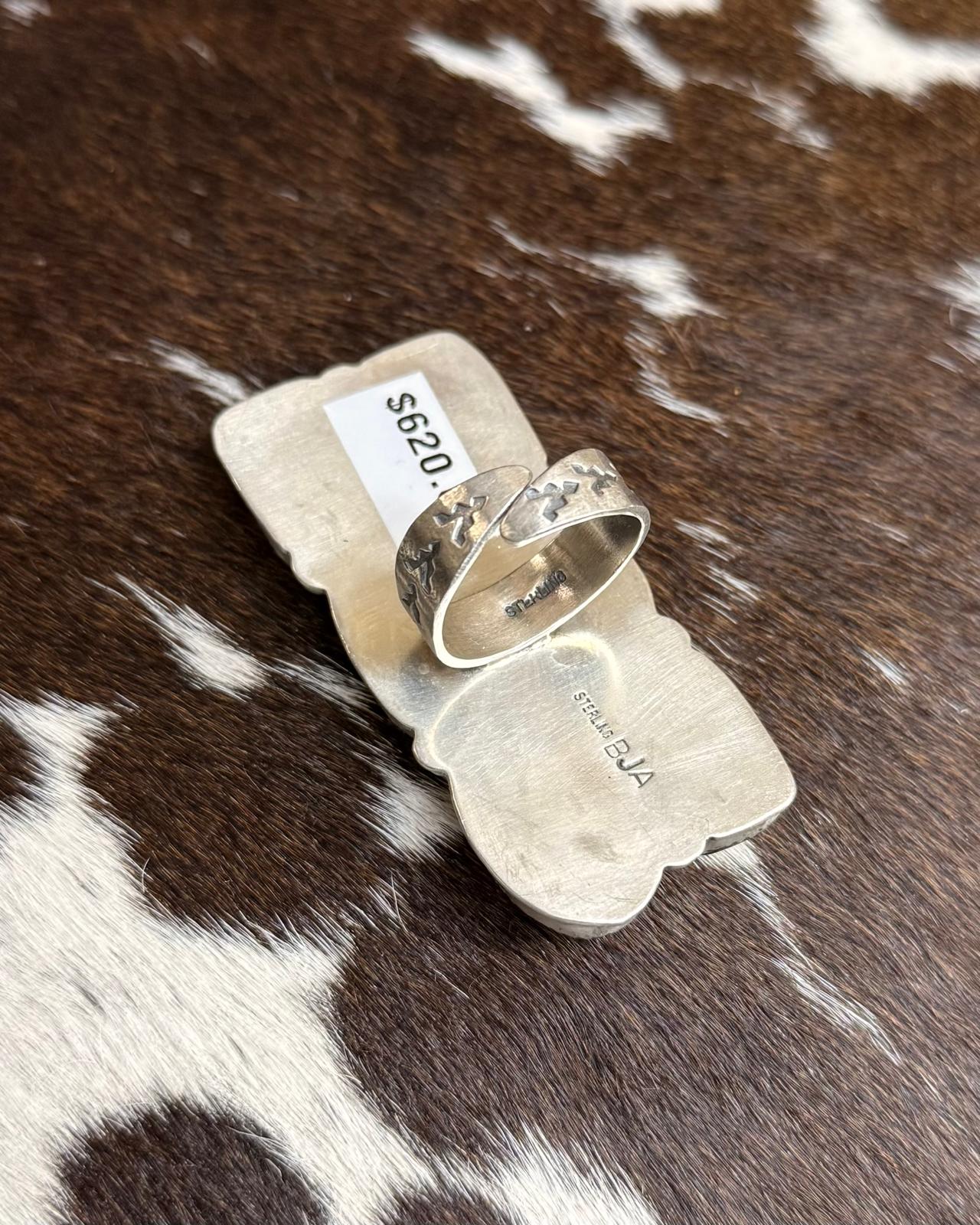 Boyd Ashley Black Jack Pebbled Shape Ring *Native