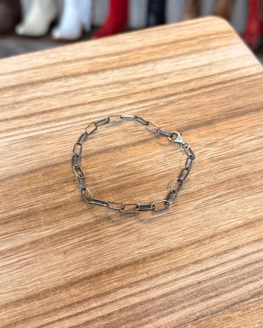 8" Paperclip Chain Bracelet