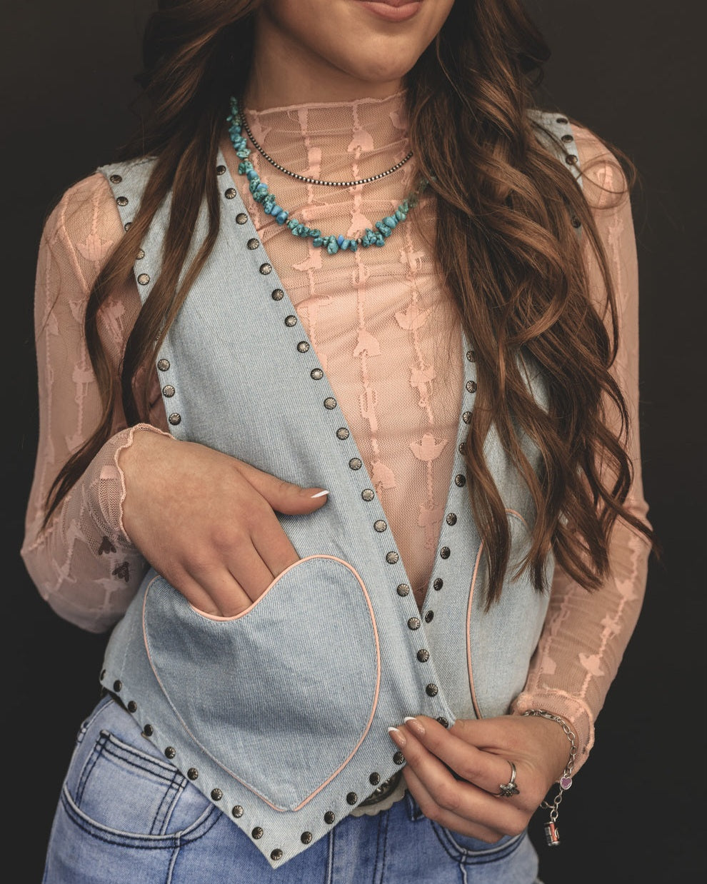 4 The Love Of Denim Vest