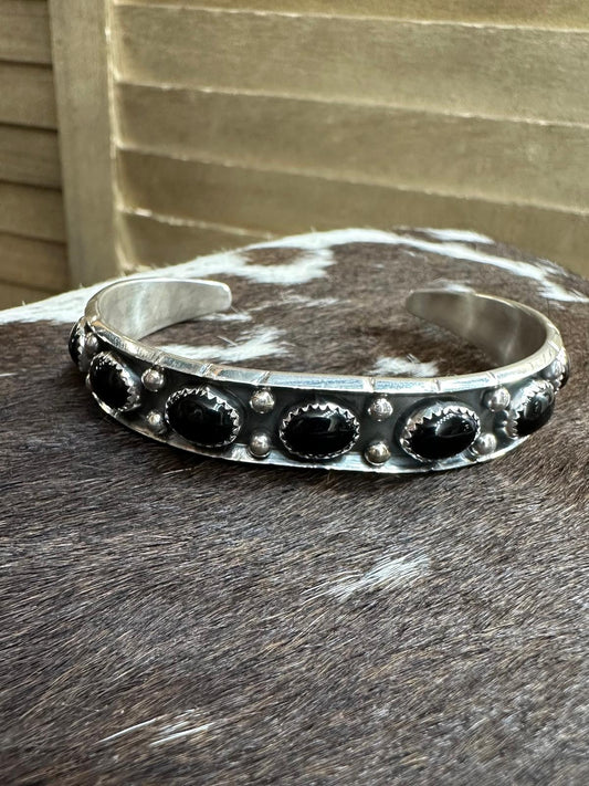 Reed Charley Black Onyx cuff