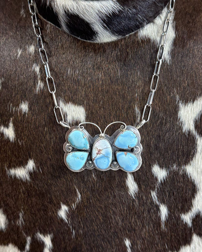 Golden Hills Butterfly Necklace *Native