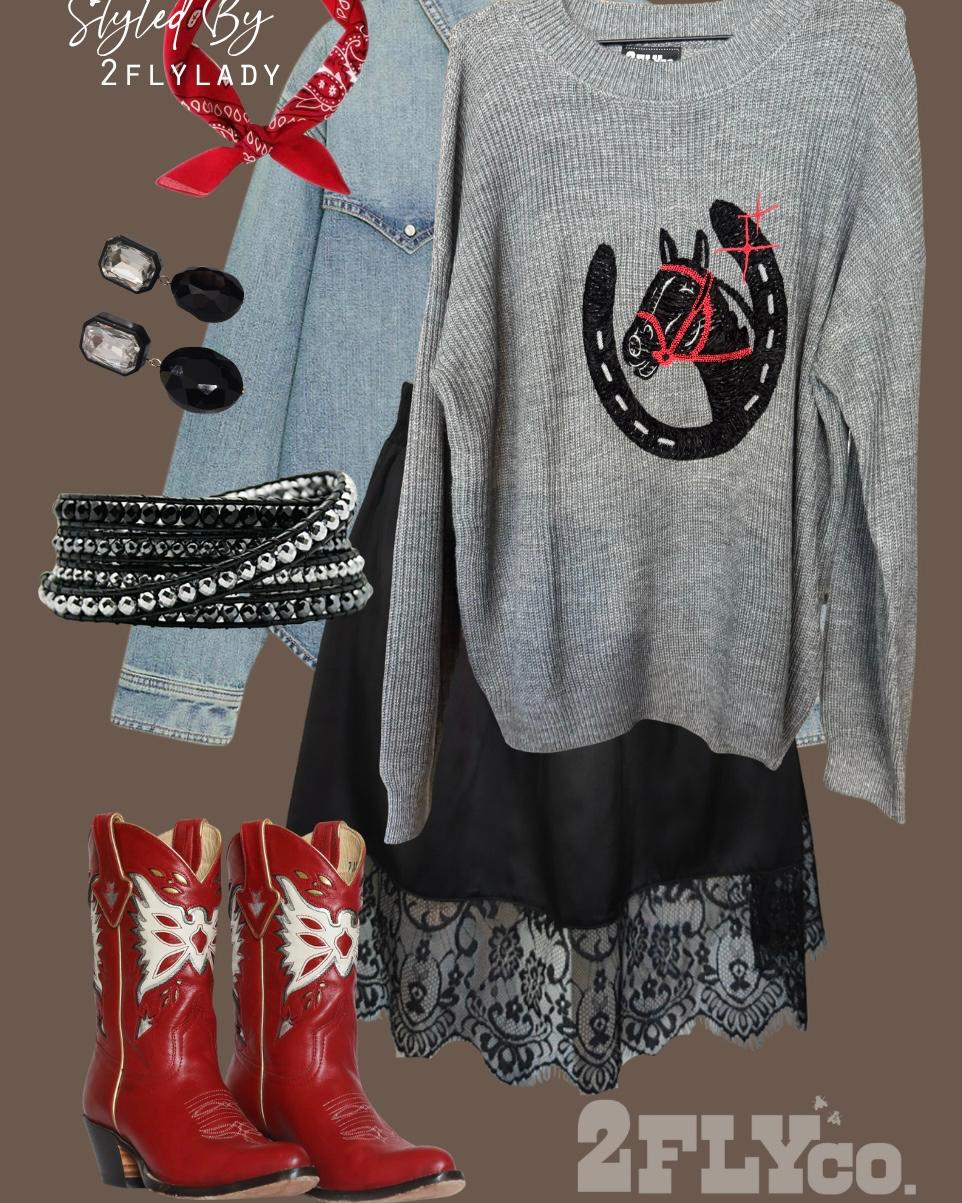 Cowgirl Charm Sweater