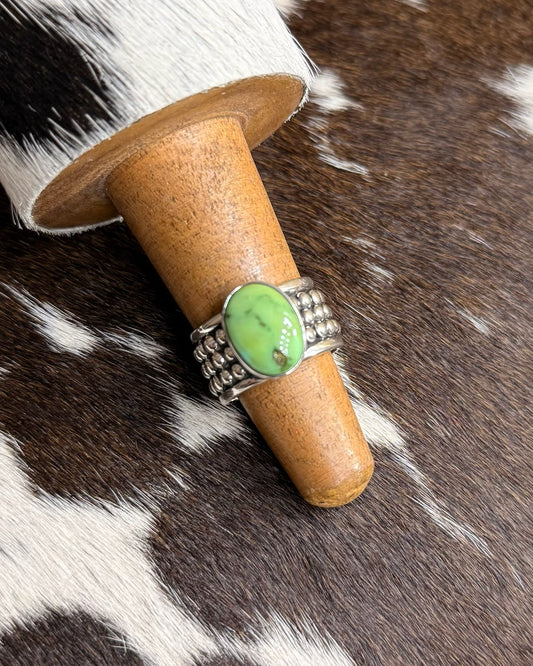 Sonoran Studded Stone Ring (Sz6) *NonNative