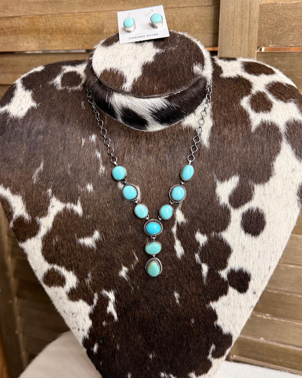 Scott Skeets Kingman Lariat Set *Native