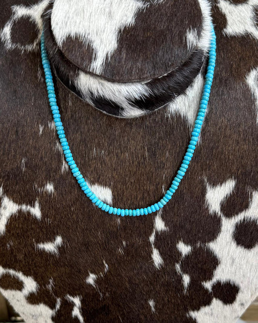 18" Turquoise Stacker