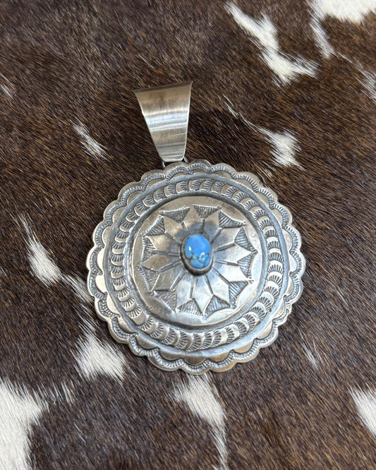 Chimney Golden Hills Concho Pendant *Native