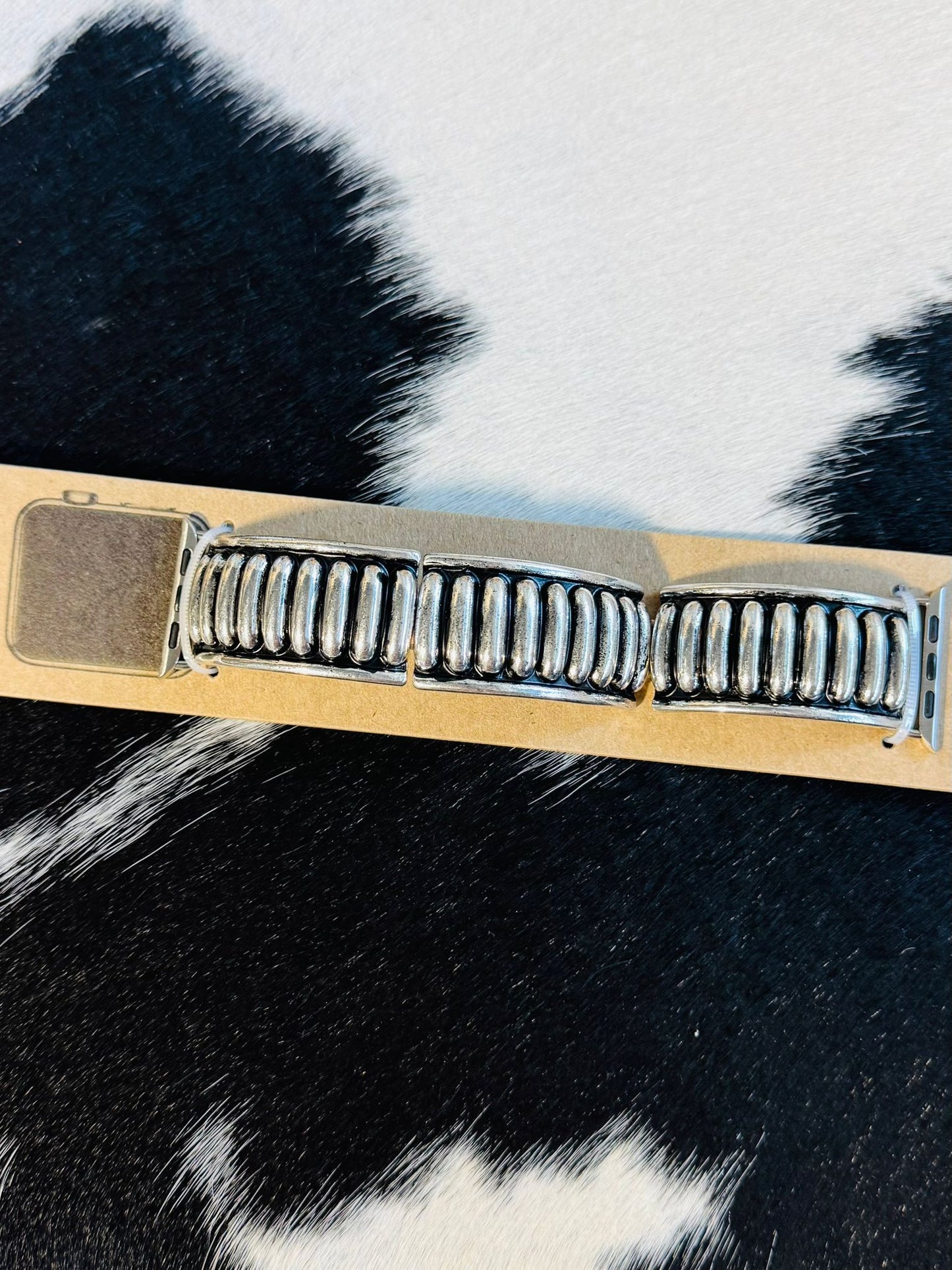 Silver Fashion Watch Band