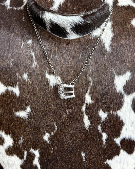 19" P.Yazzie Buckle Necklace *Native