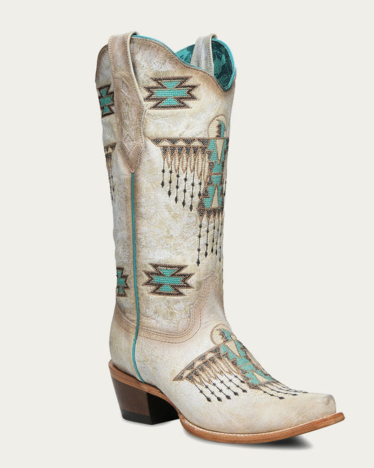 Corral Tall Thunderbird Embroidery Boots