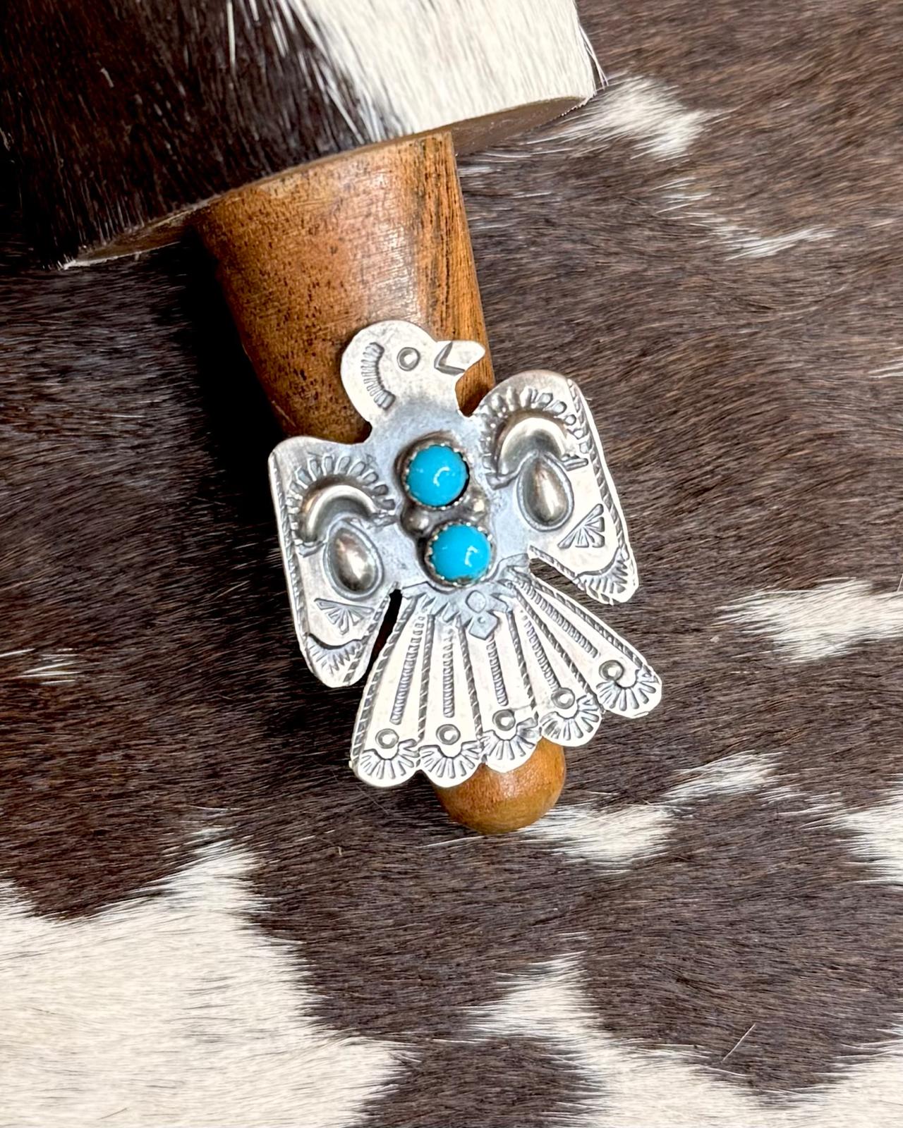 T. Yazzie Thunderbird Ring *Native
