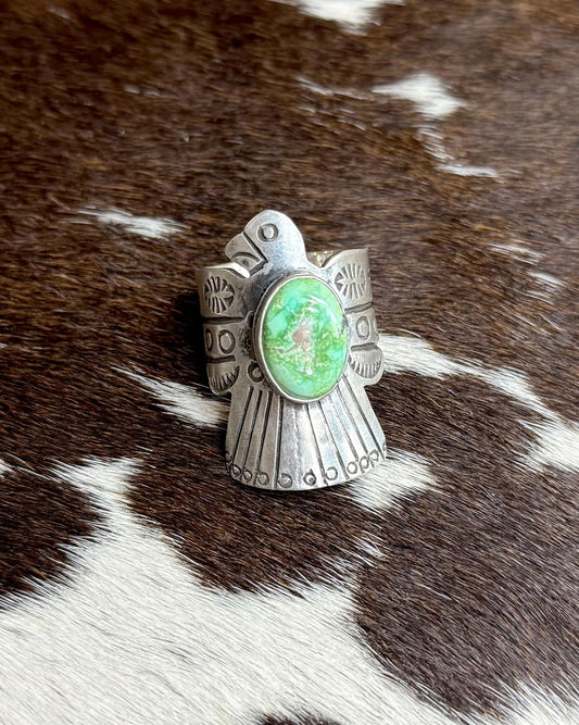 Russell Sam Thunderbird Ring *Native