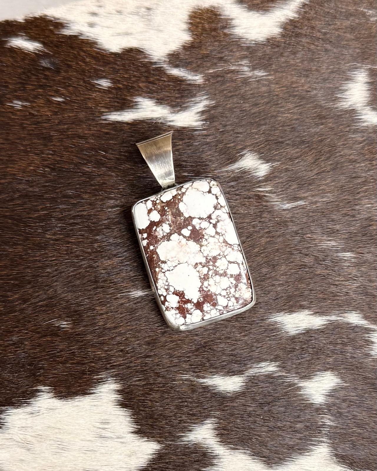 Wild Horse Square Pendant
