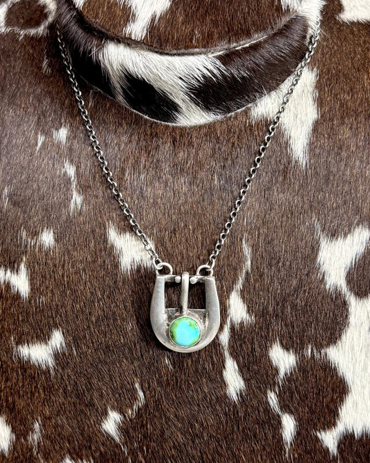 18" P.Yazzie Sonoran Buckle Necklace *Native