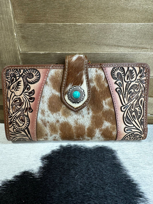 Myra Snap Cowhide Wallet