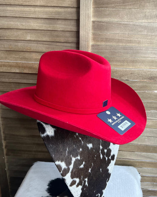 Cattleman Red LG Hat