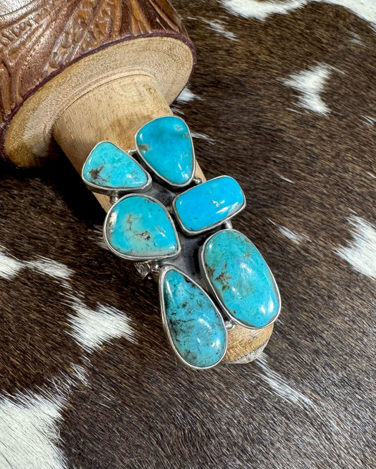 Rectangular Pebbled Ring *Non Native