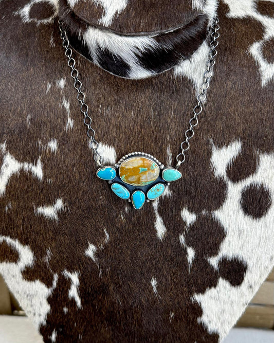 Ella Peter Royston Half Cluster Necklace *Native