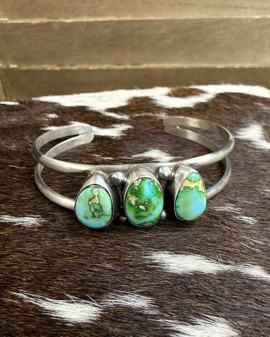 Augustine Largo Sonoran 3 Stone Cuff *Native