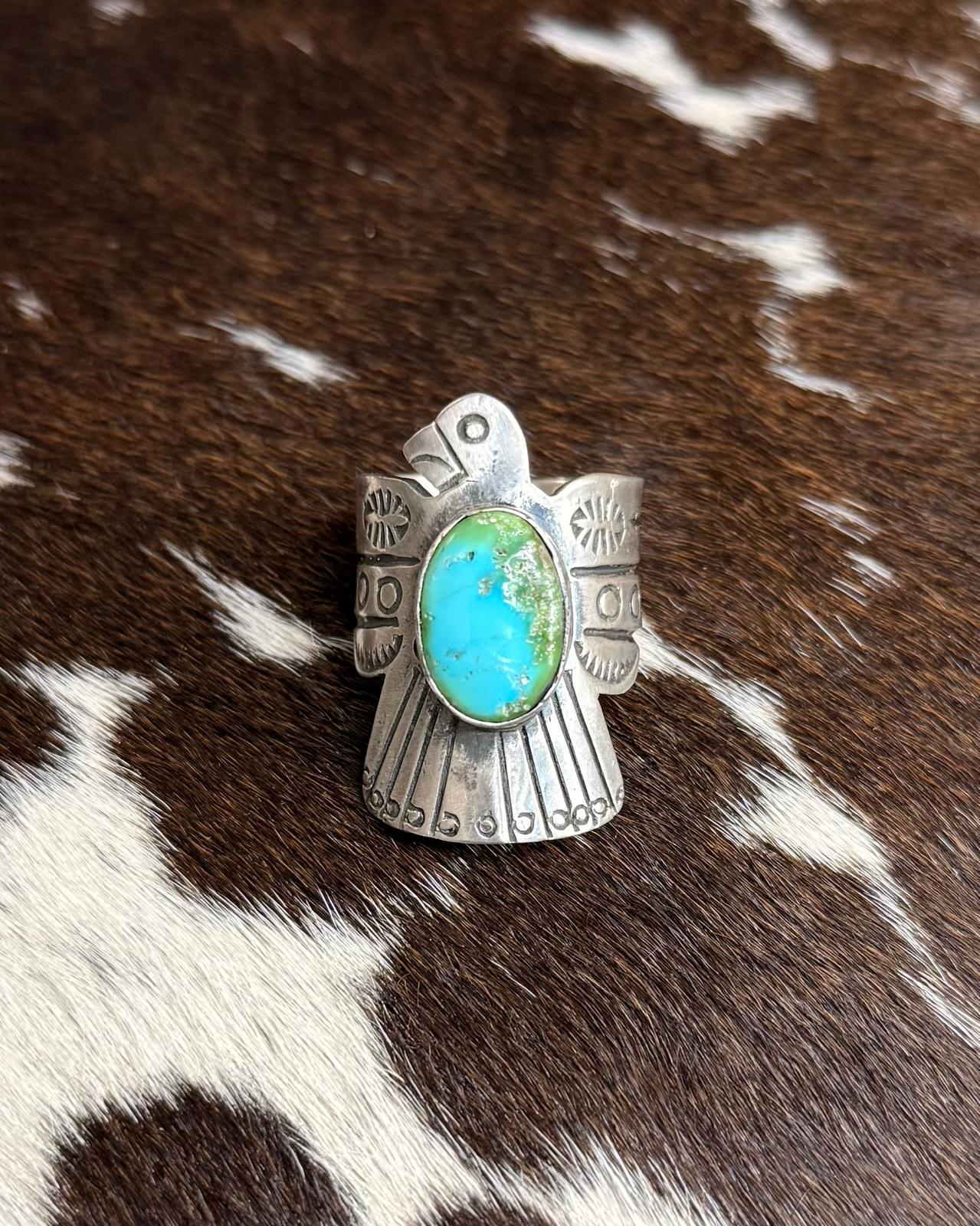 Russell Sam Thunderbird Ring *Native