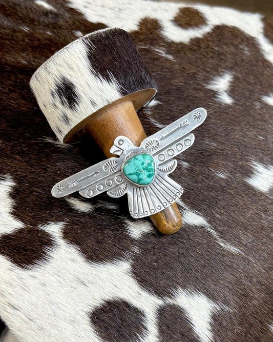 Leroy James Thunderbird Ring *Native