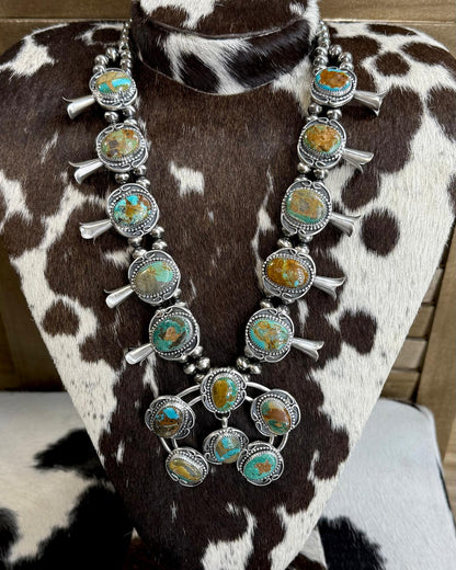 Gilbert Nez Royston Squash Blossom *Native