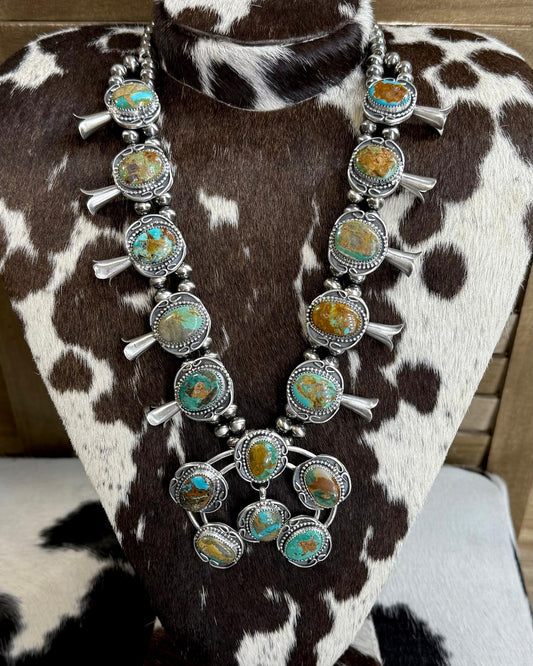 Gilbert Nez Royston Squash Blossom *Native