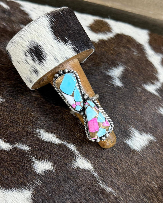 Eugene Balone Adjustable Cotton Candy Ring *Native