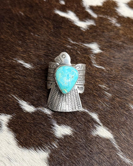 Russell Sam Thunderbird Ring *Native