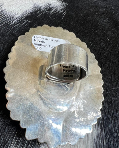 Hemerson Brown Adjustable Statement Ring