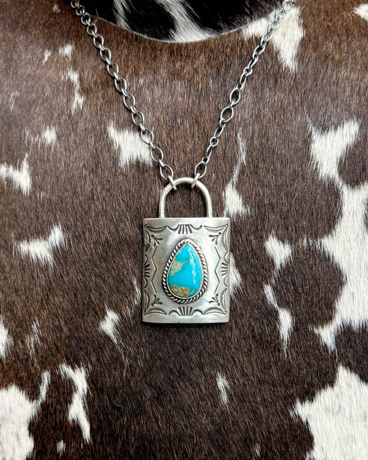 XL Locket Charles Johnson Necklace *Native