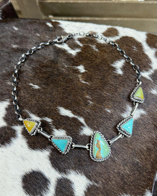 Augustine Largo Triangle Choker *Native
