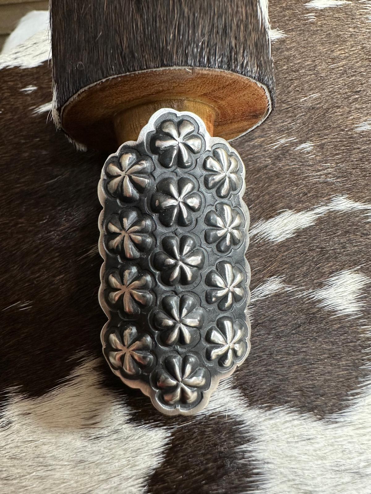 Concho Scabbard Shield Ring *Native